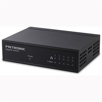 NETWORK HUB RJ45 1 IN 5 OUT FAST 1 GBT CONL