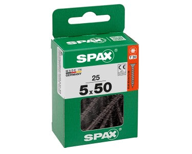 SPAX TSP T-STAR PLUS BLACKS 5X50 M 25 PCS