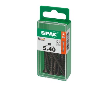 SPAX TSP T-STAR PLUS BLACKS 5X40 S 10 PCS