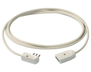 EXTENSION CABLE 3G0.75+PLUG 3M WHITE