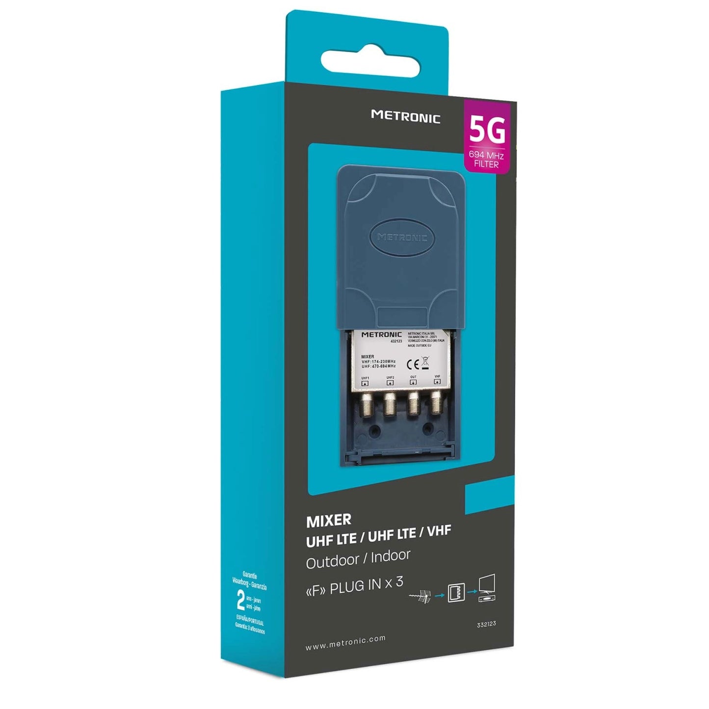 ACCOPPIATORE PALO 2UHF + VHF