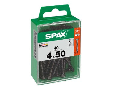SPAX TSP T-STAR PLUS BLACKS 4X60 M 30 PCS