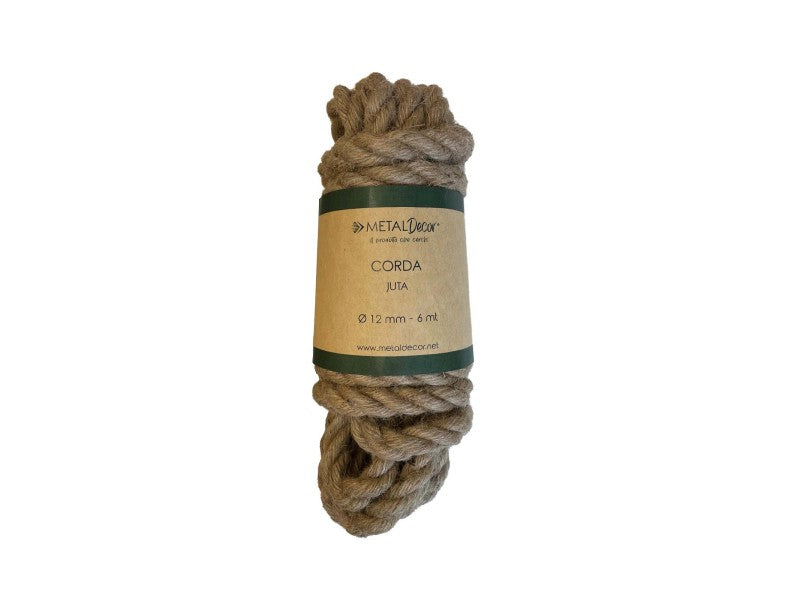JUTE ROPE D 12 MM 6 MT