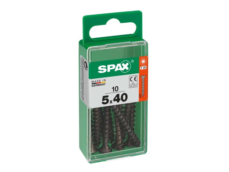 SPAX TSP T-STAR PLUS BLACKS 5X40 S 10 PCS