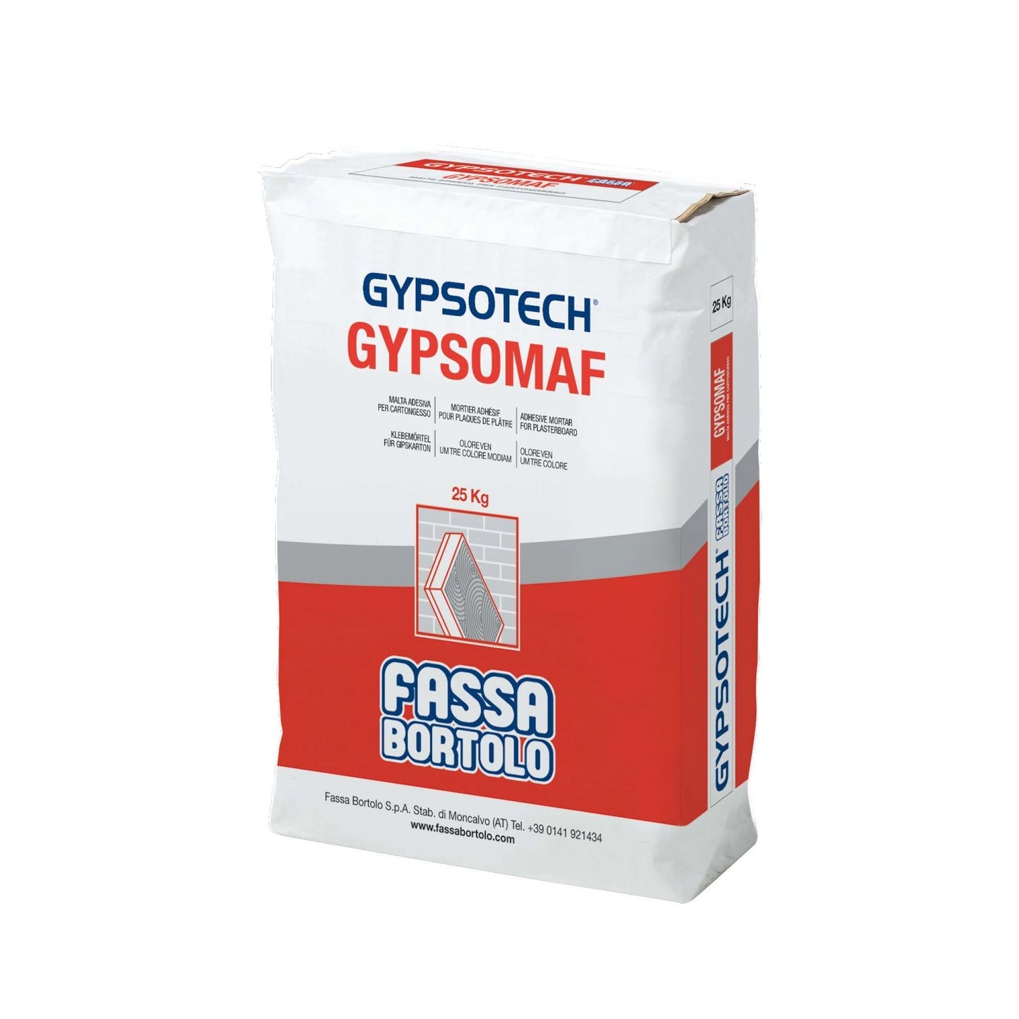 GYPSOMAF ADHESIVE MORTAR FASSA 10KG