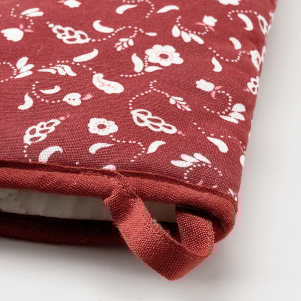 INAMARIA - Oven glove, patterned/red