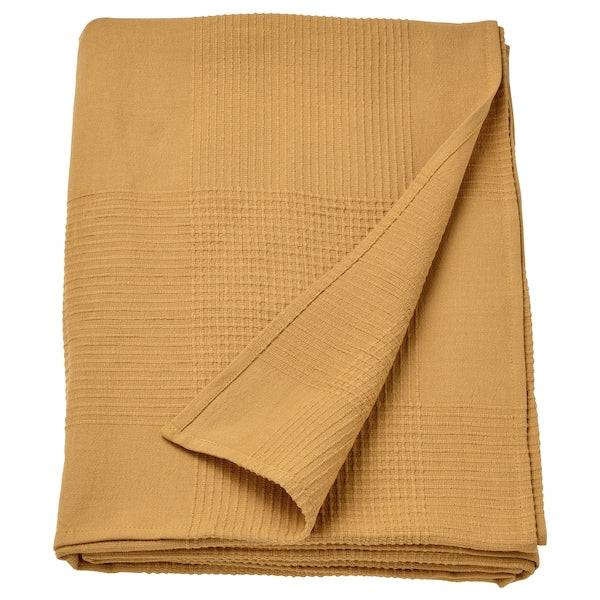 INDIRA - Bedspread, yellow-beige,150x250 cm