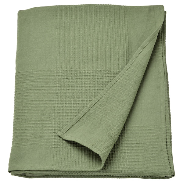 INDIRA - Bedspread, grey-green, 150x250 cm