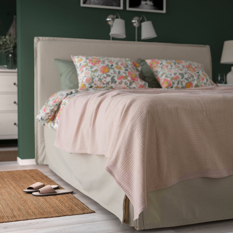 INDIRA bedspread, light pink, 230x250 cm