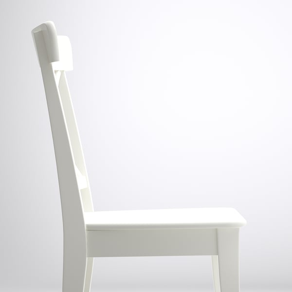 INGATORP / INGOLF - INGATORP / INGOLF Table and 4 chairs, white, 155/215 cm