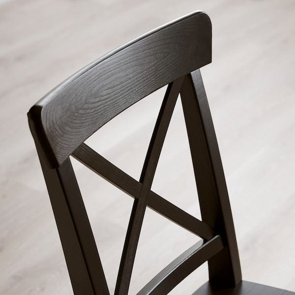 Ikea INGOLF - Chair, brown-black