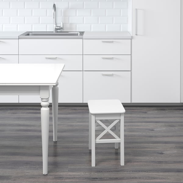 INGOLF - INGOLF Stool, white