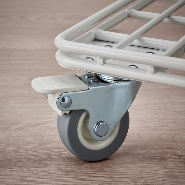 INVALLNING trolley, for boxes white, 68x39 cm