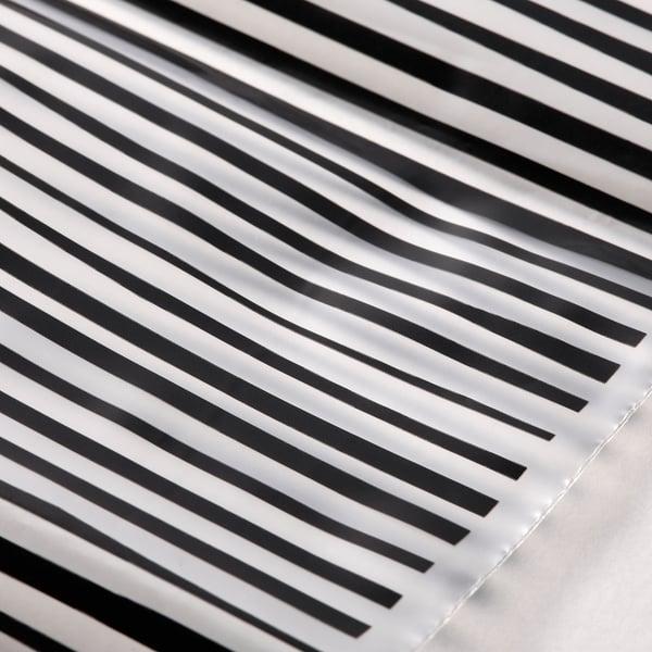 ISTAD resealable bag, patterned black/yellow, 2.5/1.2 l, 50 pack