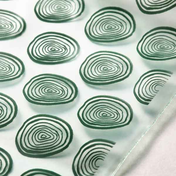 ISTAD resealable bag, patterned/green, 6/4.5 l, 30 pack