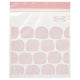ISTAD resealable bag, light pink, 25 pack