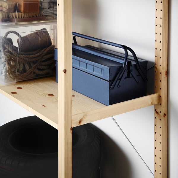IVAR - IVAR 1 section/shelves, pine, 89x50x179 cm