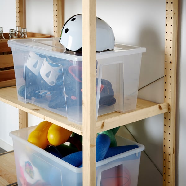 IVAR - IVAR 3 sections/shelves, pine, 259x30x226 cm