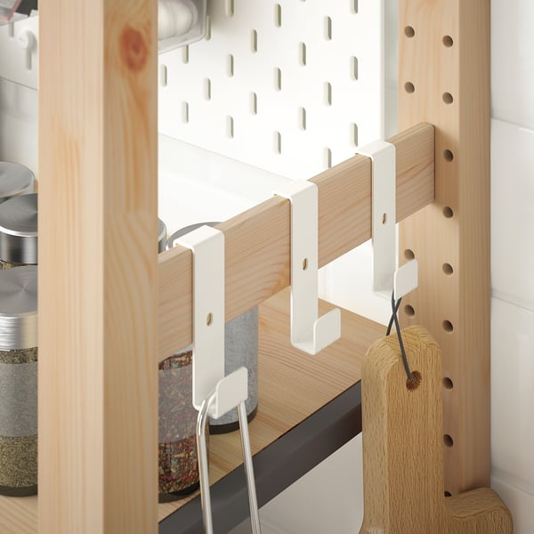 IVAR - IVAR Hook for side unit, white