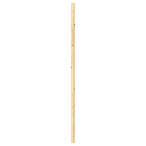 IVAR corner post, pine, 226 cm