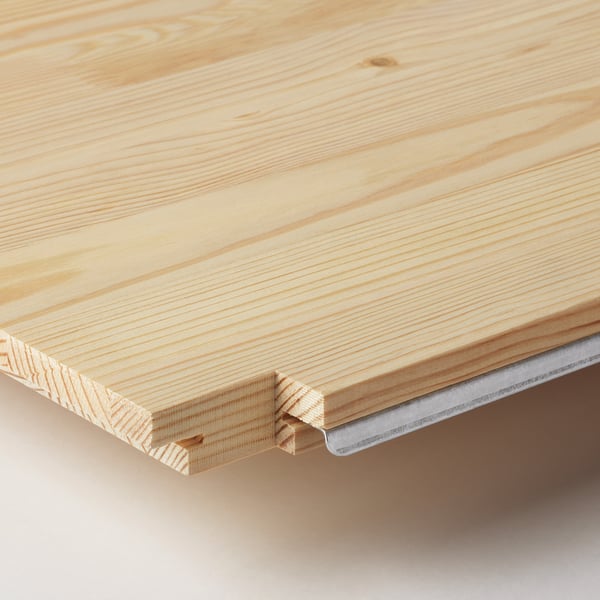 IVAR corner shelf, pine, 56x56x30 cm