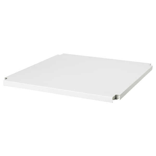IVAR shelf, white metal, 42x50 cm