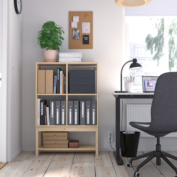 IVAR - IVAR Shelving unit with underframe, 80x30x120 cm