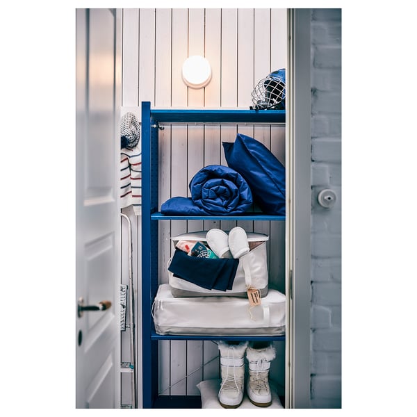 IVAR shelving unit, pine, 89x30x124 cm