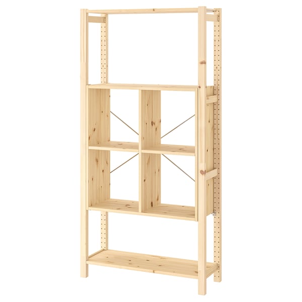 IVAR shelving unit, 89x30x179 cm
