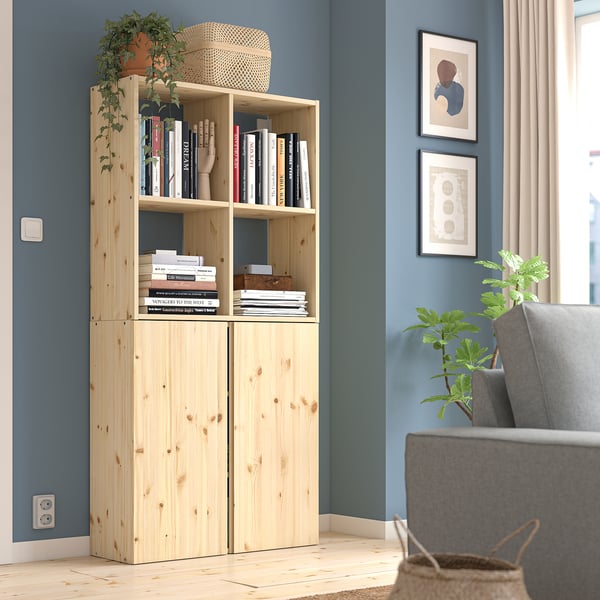 IVAR shelving unit, 80x30x166 cm