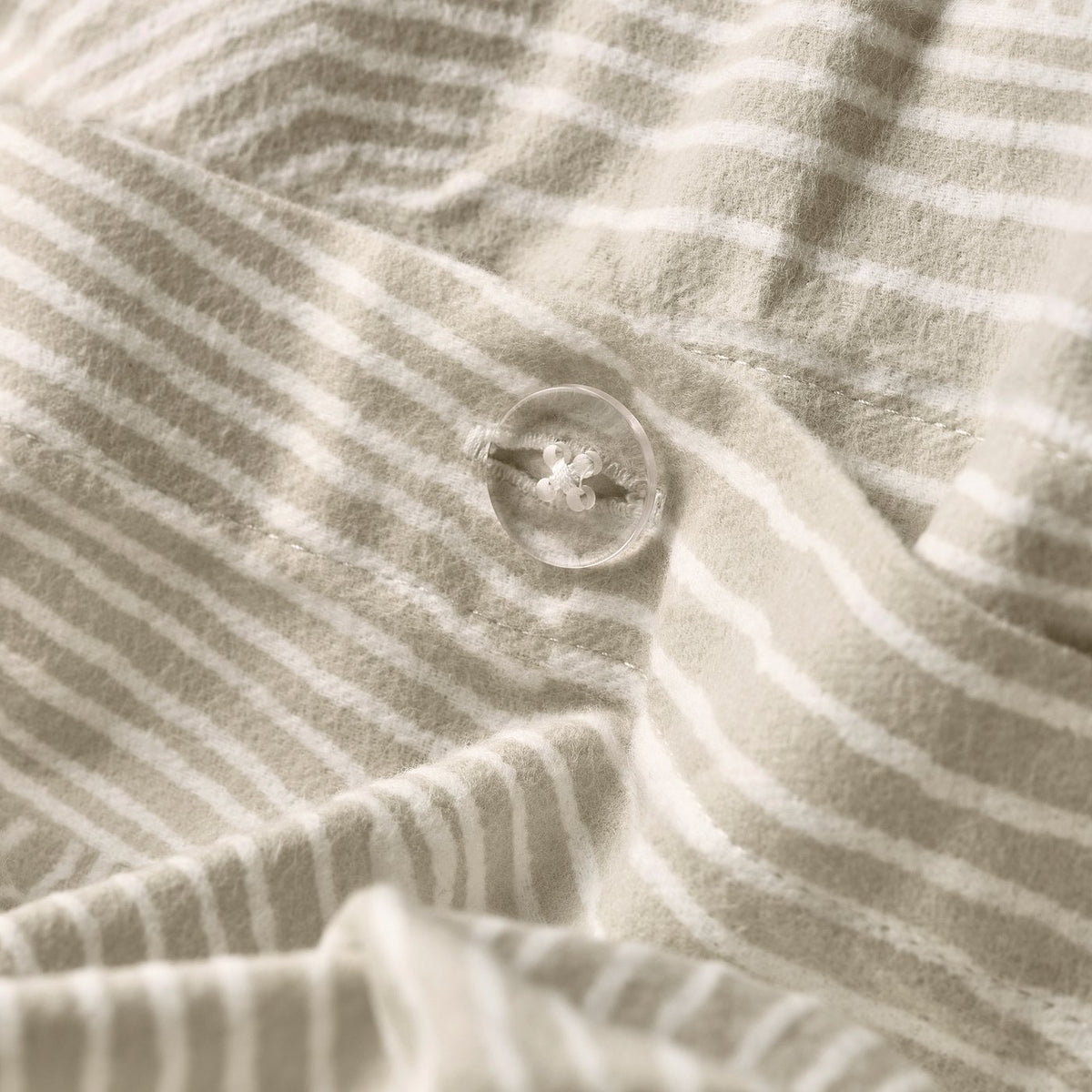 JÄRNTRÄD duvet cover and pillowcase, light beige/white, 150x200/50x80 cm