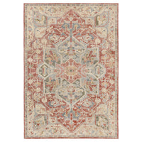 JÄRNVÄG rug, low pile, ornament pattern pink/beige, 160x230 cm