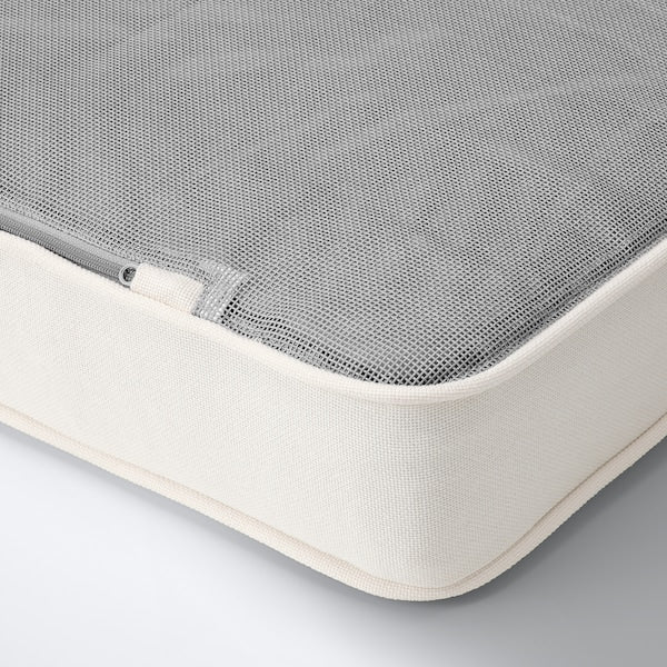 JÄRPÖN/DUVHOLMEN Outdoor seat cushion - white 62x62 cm