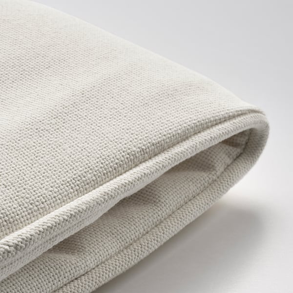 JÄRPÖN - Chair cushion cover, outdoor white, 50x50 cm