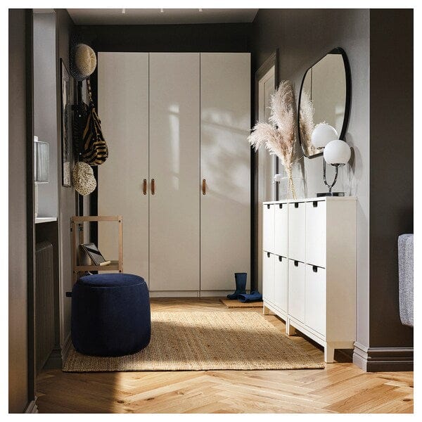 Ikea JÄRRESTAD - Ottoman, with storage/Djuparp dark blue
