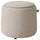 JÄRRESTAD - Pouf, with storage/Tonerud dark beige