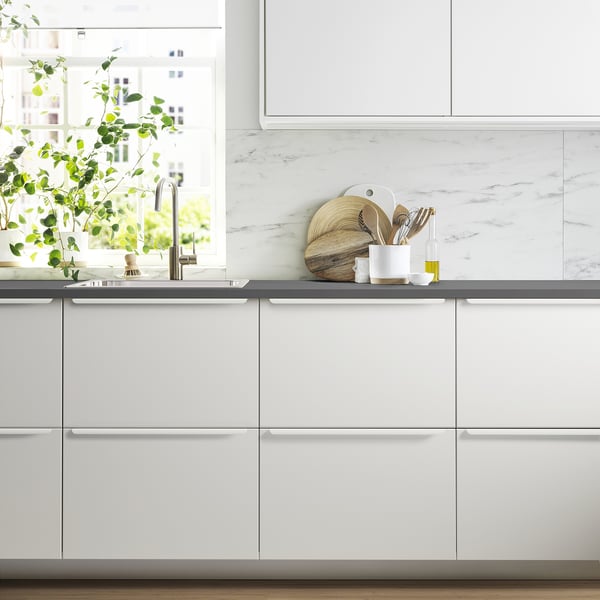 JÄRSTORP - JÄRSTORP Worktop, grey/laminate, 186x2.8 cm