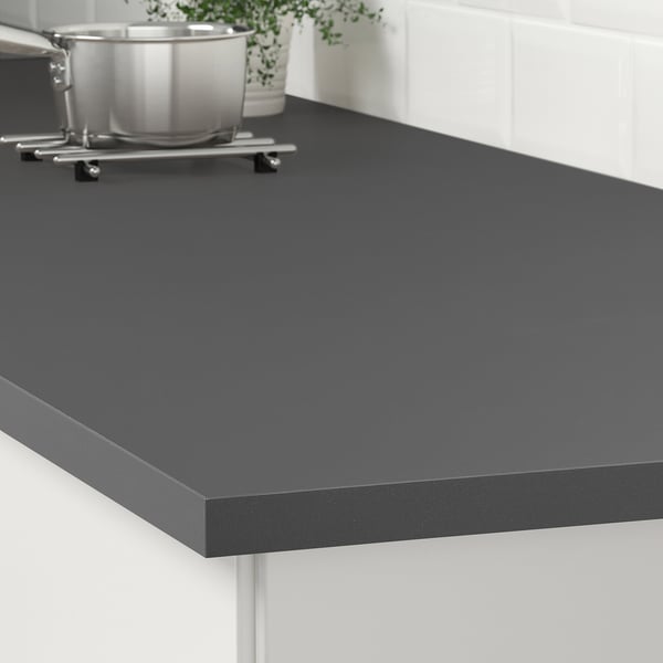 JÄRSTORP worktop, grey/laminate, 186x2.8 cm