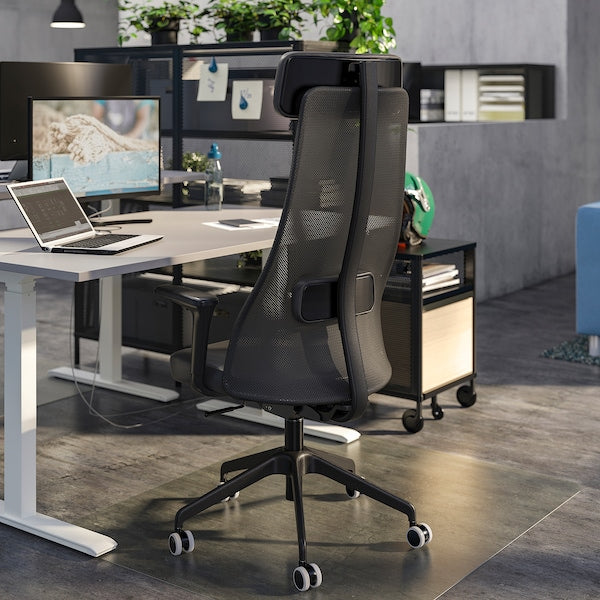 JÄRVFJÄLLET Office chair with armrests ,