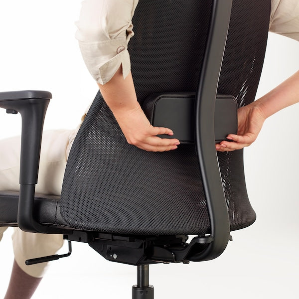 JÄRVFJÄLLET Office chair with armrests ,