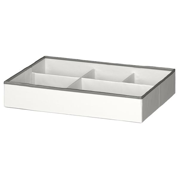 JÄTTEBJÖRN - Organiser, white/grey, 50x35x9 cm