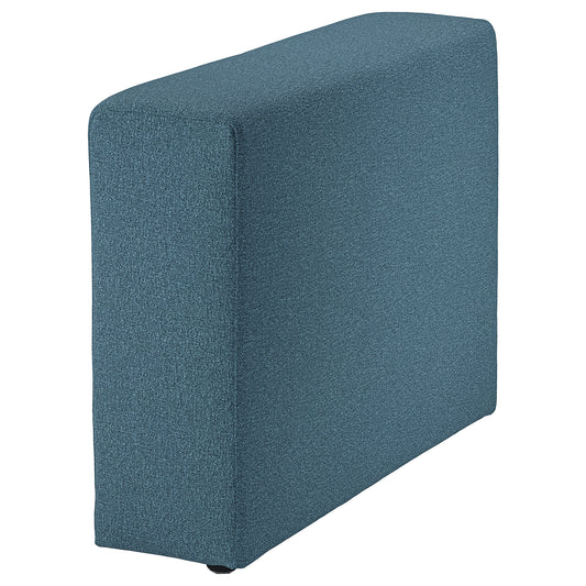 JÄTTEBO armrest, Axvall dark grey-blue, 25x69x95 cm