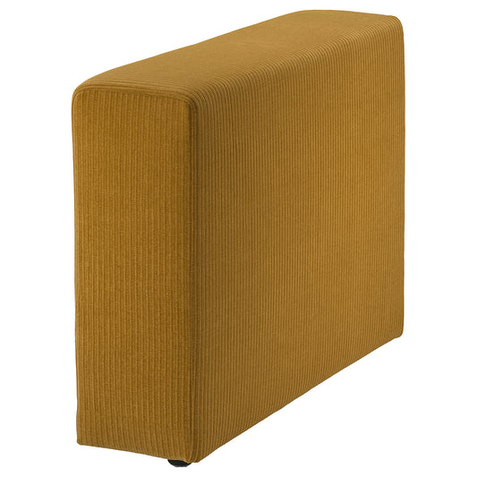 JÄTTEBO armrest, Samsala yellow-brown, 25x69x95 cm
