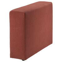 JÄTTEBO armrest, Samsala brown-red, 25x69x95 cm