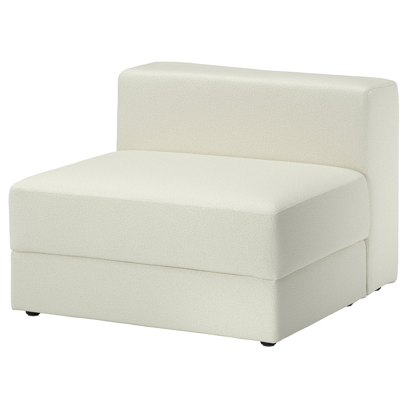 JÄTTEBO cover 1,5-seat module with storage, Axvall off-white