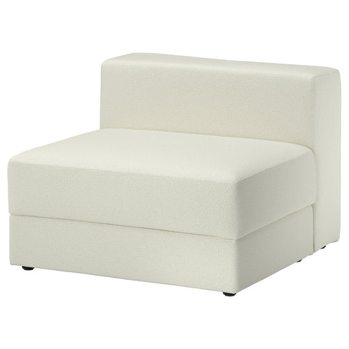 JÄTTEBO cover 1,5-seat module with storage, Axvall off-white