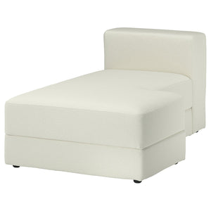 JÄTTEBO cover chaise longue module, right, Axvall off-white