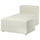JÄTTEBO cover chaise longue module, right, Axvall off-white