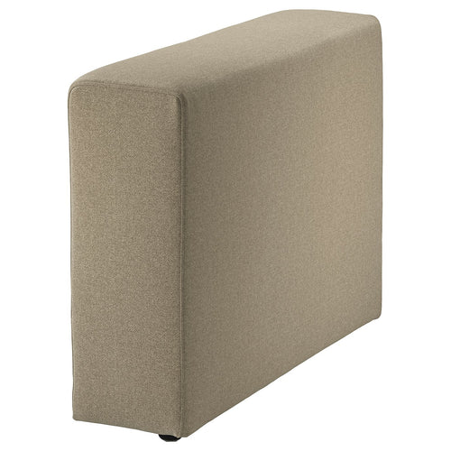 JÄTTEBO cover for armrest, Johanneshov brown-beige