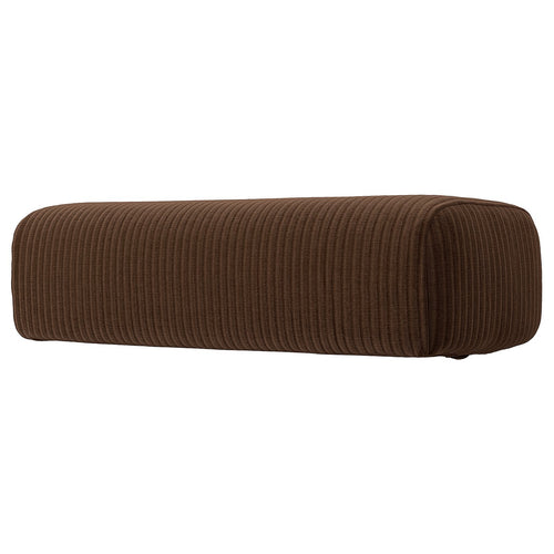 JÄTTEBO headrest cushion, Samsala dark brown, 64x16x25 cm